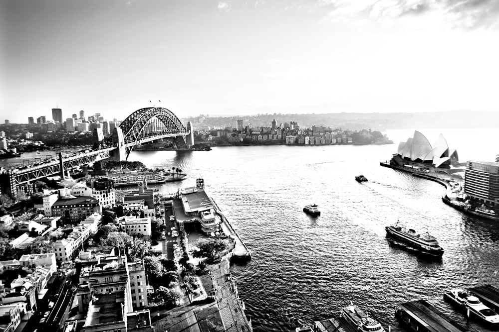 Sydney From Goldfields B/W